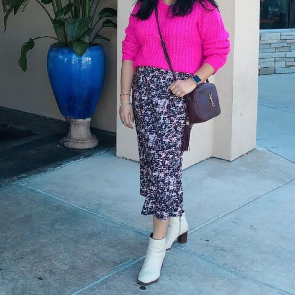 Sanctuary leopard print skirt